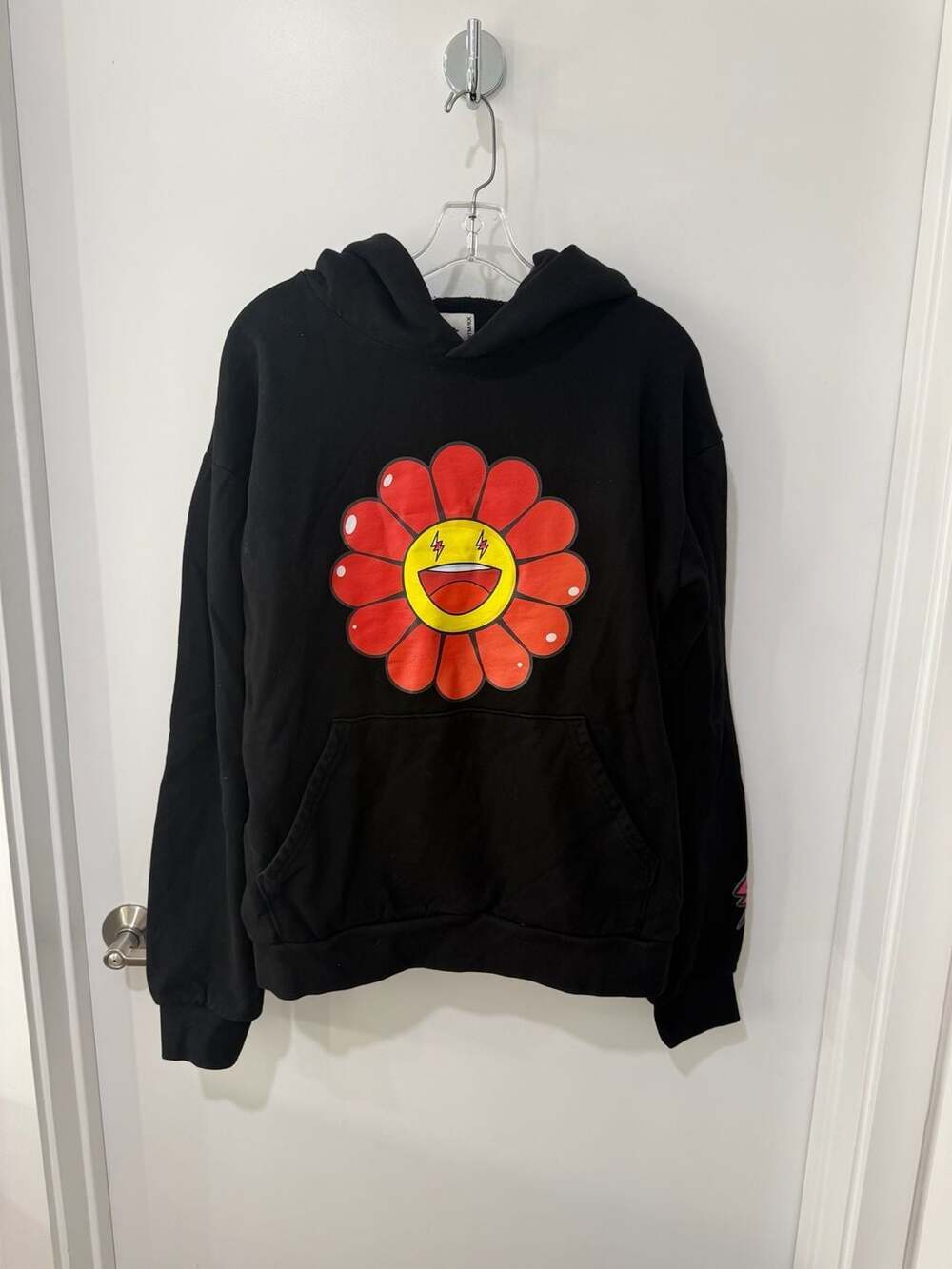 J Balvin x Takashi Murakami Red Flower Hoodie